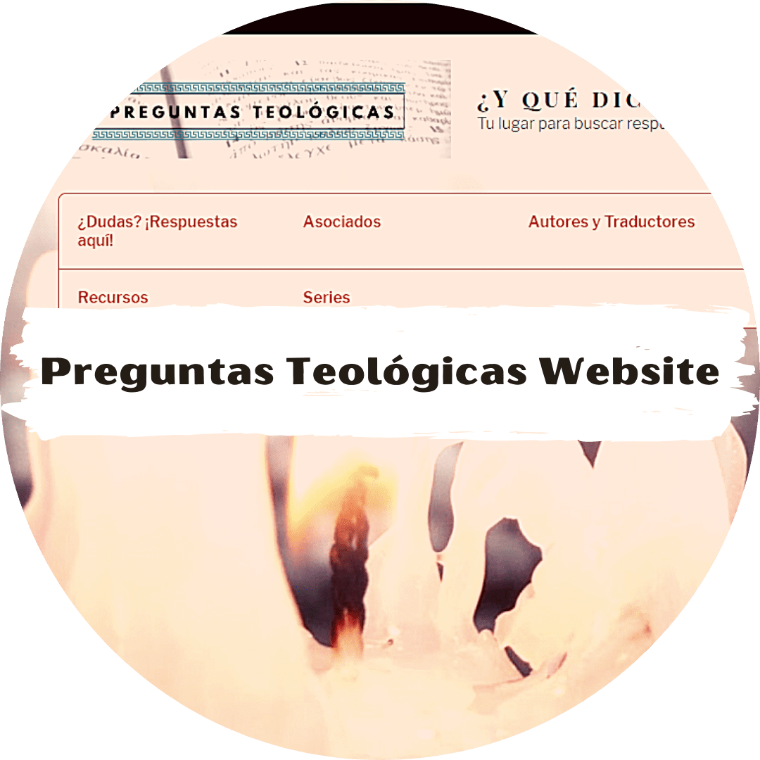 A website full of theological articles, as a tool and support for Spanish-speaking Christians online.