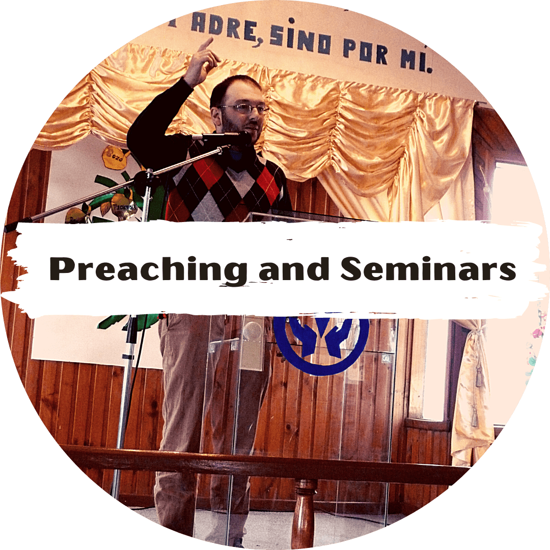 Sermons and seminars given on various occasions at different churches, as a guest speaker.